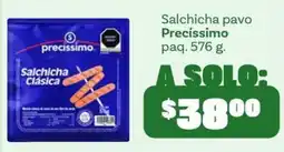 Soriana Mercado precissimo salchicha clásica oferta