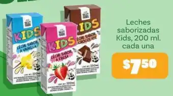 Leches saborizadas Kids
