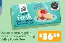 Soriana Mercado Valley Foods Fresh Queso crema reducido en grasa oferta
