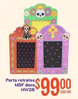 Soriana Mercado Porta retratos MDF deco oferta