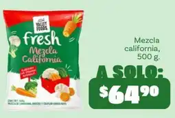 Soriana Mercado Valley Foods fresh Mezcla California oferta