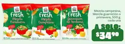 Soriana Mercado Valley Foods fresh Mezcla Primavera oferta