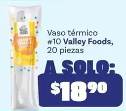 Soriana Mercado Valley Foods Vaso térmico oferta