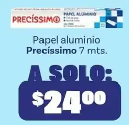 Soriana Mercado Precíssimo papel aluminio oferta