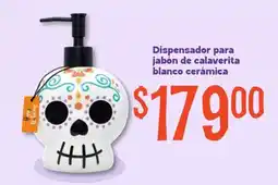 Soriana Mercado Dispensador para jabón de calaverita blanco cerámica oferta