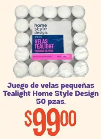 Home Style Design velas pequeñas Tealight