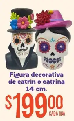 Soriana Mercado Figura decorativa de catrín o catrina oferta