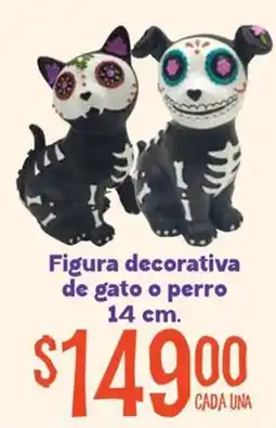 Soriana Mercado Figura decorativa de gato o perro oferta