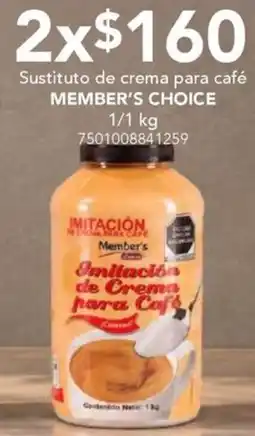 City Club Member's Choice Imitación de Crema para Café oferta