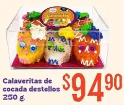 Soriana Mercado Calaveritas de cocada destellos oferta