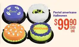Soriana Mercado Pastel americano Halloween oferta