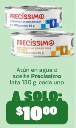 Soriana Mercado Precíssimo Atún en agua o aceite oferta