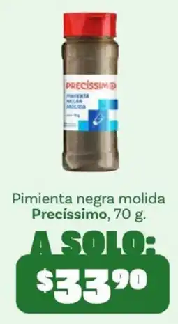 Soriana Mercado Precíssimo pimienta negra molida oferta