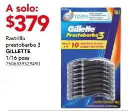 City Club Gillette Prestobarba 3 oferta