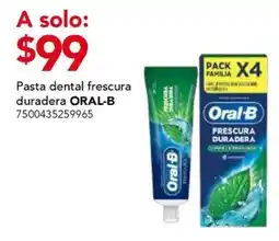 City Club oral-b pasta dental frescura duradera oferta