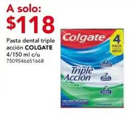 City Club Colgate pasta dental triple acción oferta