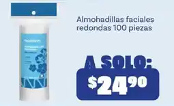 Soriana Mercado Nioderma Almohadillas faciales redondas oferta