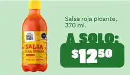 Soriana Mercado Valley Foods salsa roja picante oferta