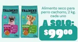 Soriana Mercado trainer's choice alimento seco para perro cachorro oferta