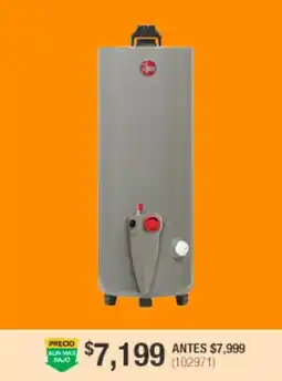 The Home Depot Rheem - calentador de agua oferta