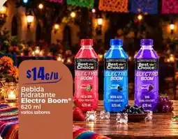 Tiendas Neto Bestchoice - bebida hidratante electro boom oferta