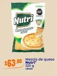 Tiendas Neto Nutri - mezcla de queso oferta