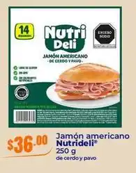 Tiendas Neto Nutrideli - jamón americano oferta