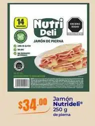 Tiendas Neto Nutrideli - jamón oferta