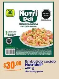 Tiendas Neto Nutrideli - embutido cocido oferta