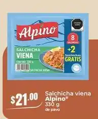 Tiendas Neto Alpino - salchicha viena oferta