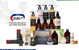 La Comer Highland soap productos para spa en casa oferta