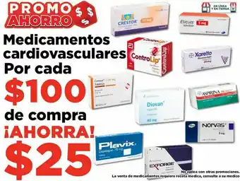 HEB Medicamentos cardiovasculares oferta