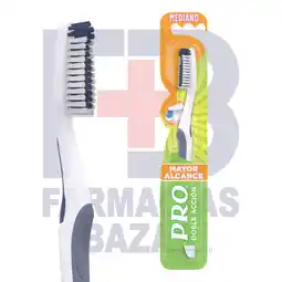 Farmacias Bazar CEPILLO DENTAL PRO MAYOR ALCANCE MEDIANO oferta