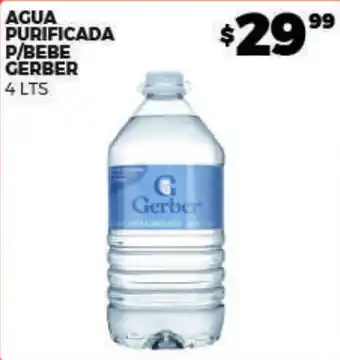 Merco Gerber Agua Purificada P/Bebe oferta