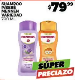 Merco Mennen Shampoo P/Bebe Variedad oferta