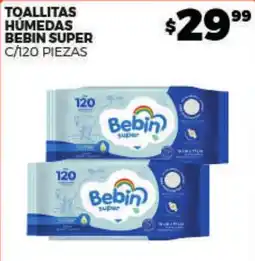Merco Bebin super toallas húmedas oferta