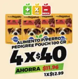 Merco Pedigree Alimento P/Perro Pouch oferta