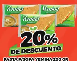 Merco Yemina pasta p/sopa oferta