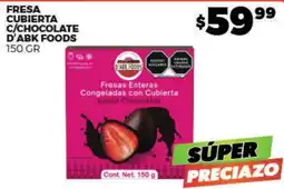Merco Abk Foods Fresa Cubierta C/Chocolate oferta
