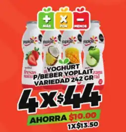 Merco Yoplait Yoghurt P/Beber Variedad oferta