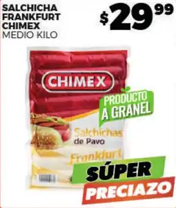 Merco Chimex Salchicha Frankfurt oferta