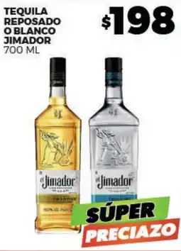 Merco Jimador Tequila Reposado o Blanco oferta