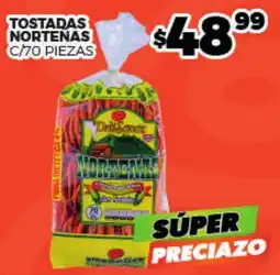 Merco Tostadas Nortenas oferta