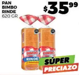 Merco Pan Bimbo Rinde oferta
