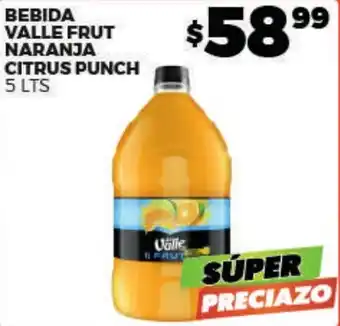 Merco Valle Frut Naranja Citrus Punch oferta