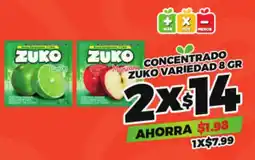 Merco Zuko concentrado zuko variedad oferta