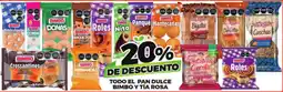 Merco bimbo y tía rosa todo el pan dulce oferta