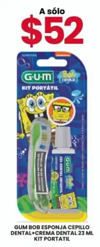 Farmapronto Gum bob esponja cepillo dental+crema dental oferta