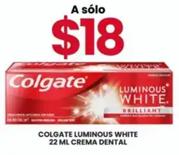 Farmapronto colgate luminous white oferta