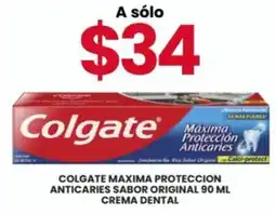 Farmapronto Colgate Maxima Proteccion Anticaries Sabor Original oferta